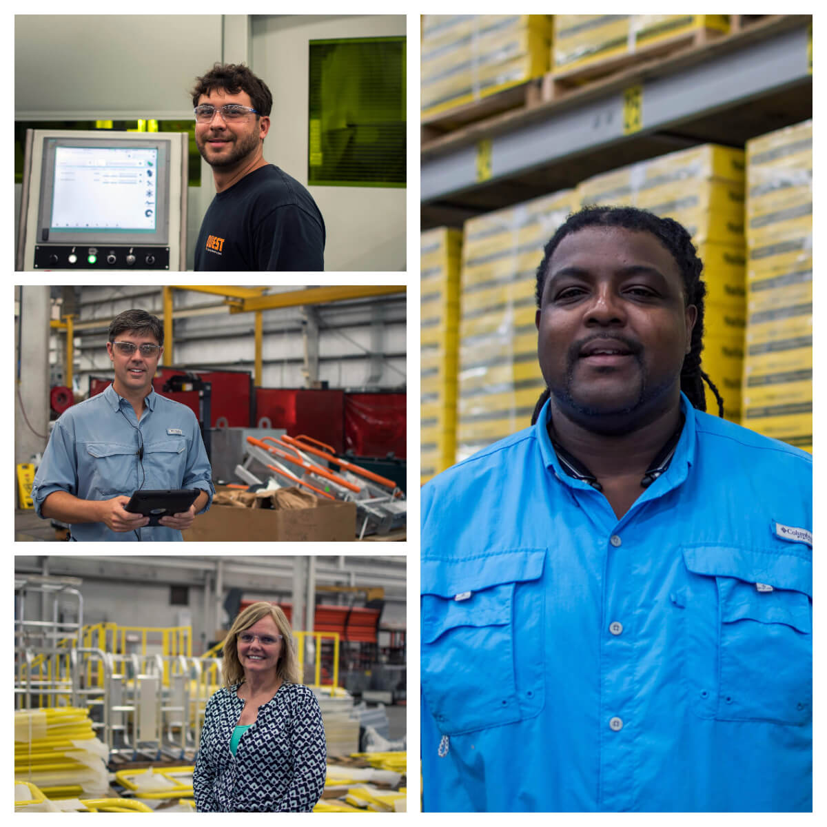 SafeRack Manufacturing Team