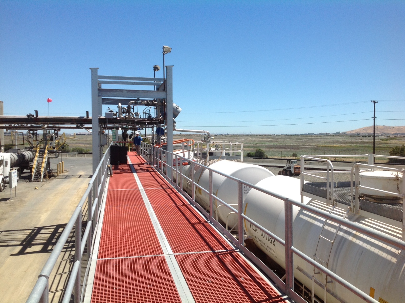 SafeRack Helps Eco-Services Update Acid Railcar Loading Platforms ...