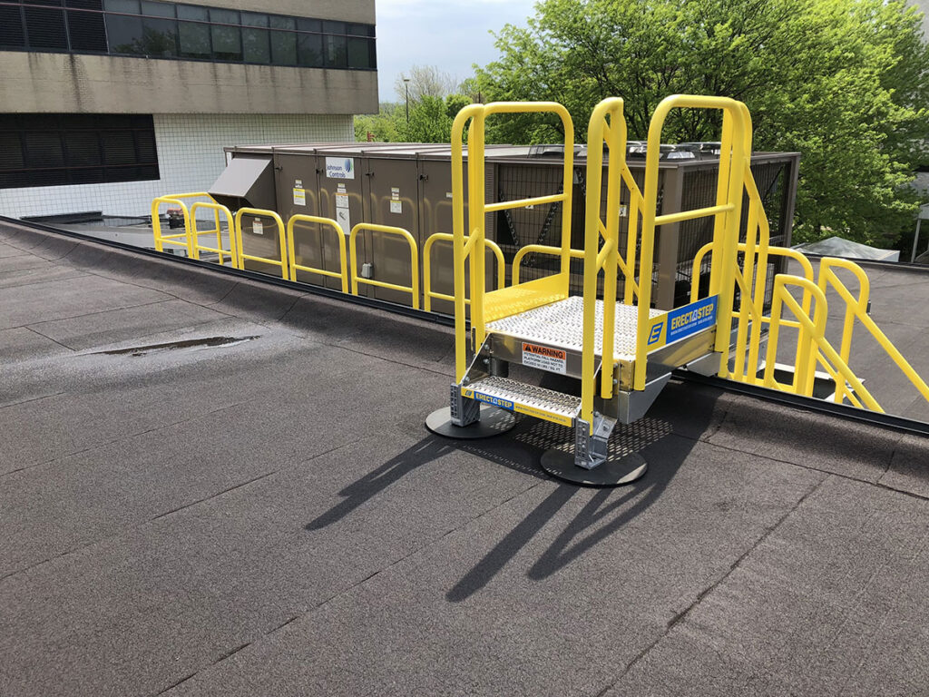 SafeRack - Solves Complex Access Stairs for Air Handlers & HVAC units