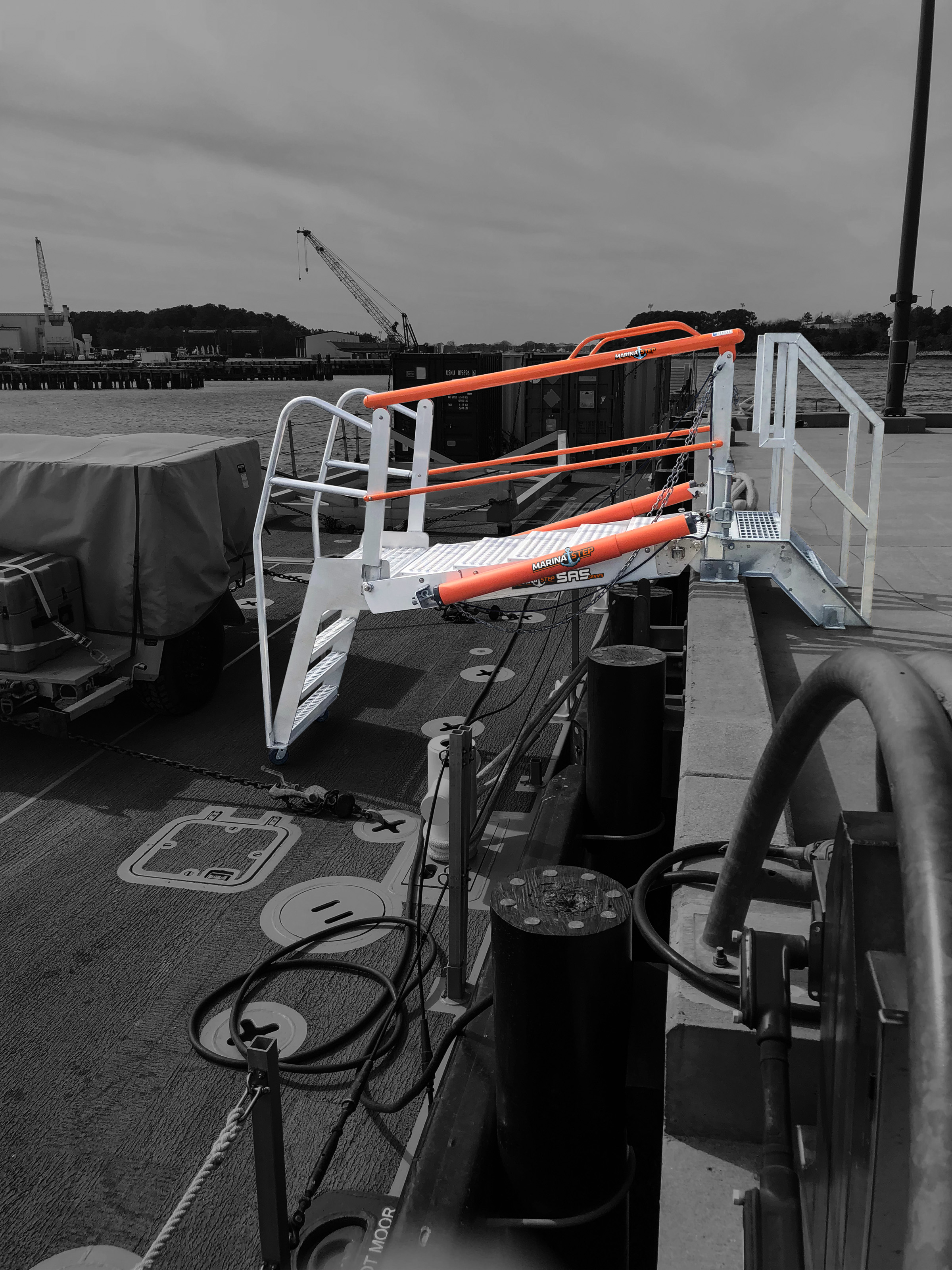 SafeRack Proudly Introduces MarinaStep, Safe Access Ramps And Gangways